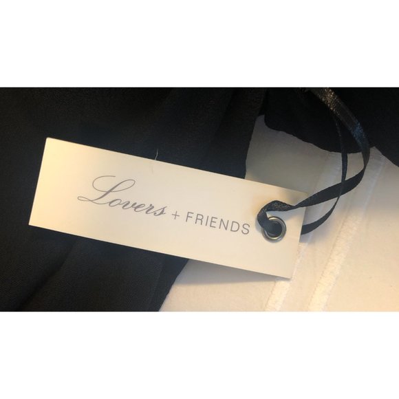 NWT LOVERS + FRIENDS DAYDREAM OPEN SHOULDER BLOUSE - Picture 9 of 10